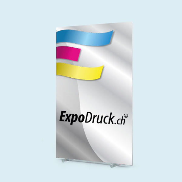 ExpoDruck Q-Frame® DeskTopper druck bedruckt