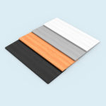 ExpoDruck Promotion Counter Klett detail tischplatte regal farben varianten