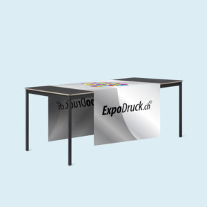 ExpoDruck Tischläufer druck bedruckt gerade kante breit