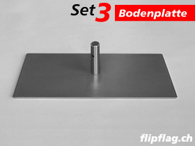 ExpoDruck FlipFlag zubehoer bodenplatte-18x30x1